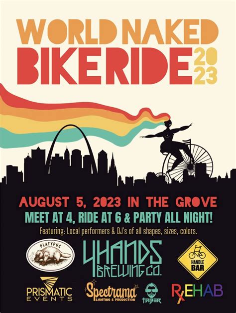 naked bike ride st louis 2023|This Year’s Ride 